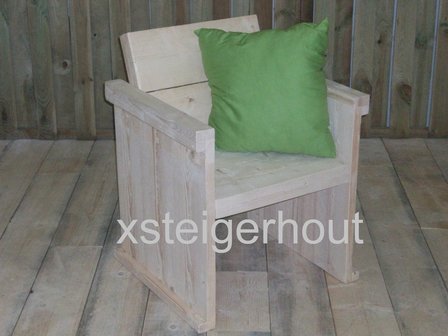 Steigerhout tuinstoel