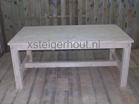 Verliefd Kalmte zwart Kloostertafel bouwpakket steigerhout - xsteigerhout