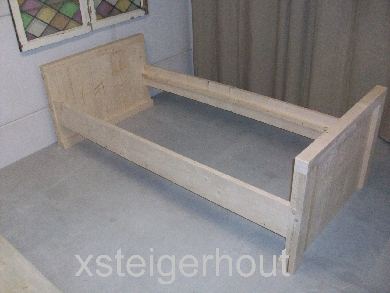 Bondgenoot Pigment Commissie Steigerhout bed bouwpakket - xsteigerhout