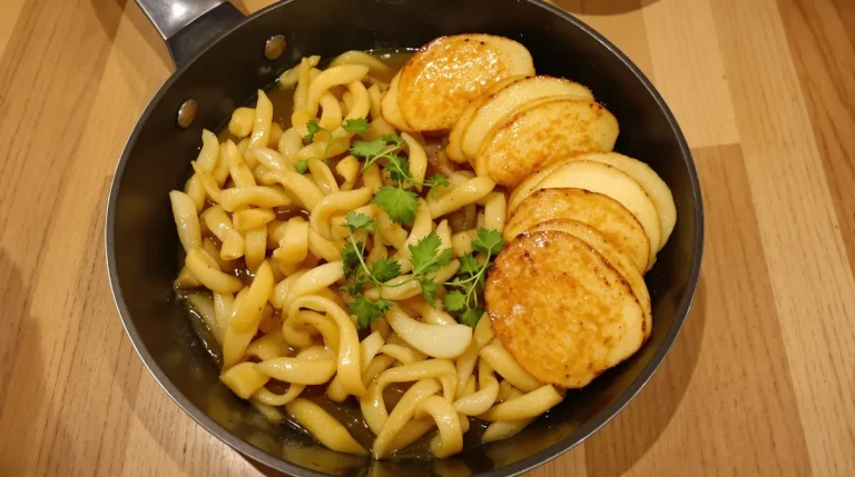 Kook mee met MAX: spruitjesstamppot met gebakken appel, mosterdzaad en extra bite