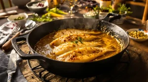 Vis op z’n best: zo maak ik kabeljauw in rijke Groningse mosterd-kaassaus